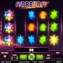 BonusBet - Starburst Slot Game - Online Casino