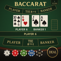 BonusBet - Baccarat Table Game - Online Casino