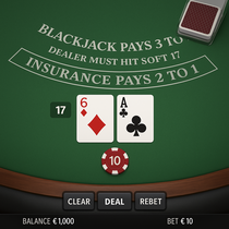 BonusBet - Blackjack Table Game - Online Casino